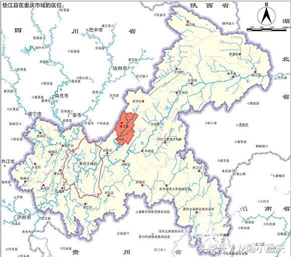 垫江地理位置图片